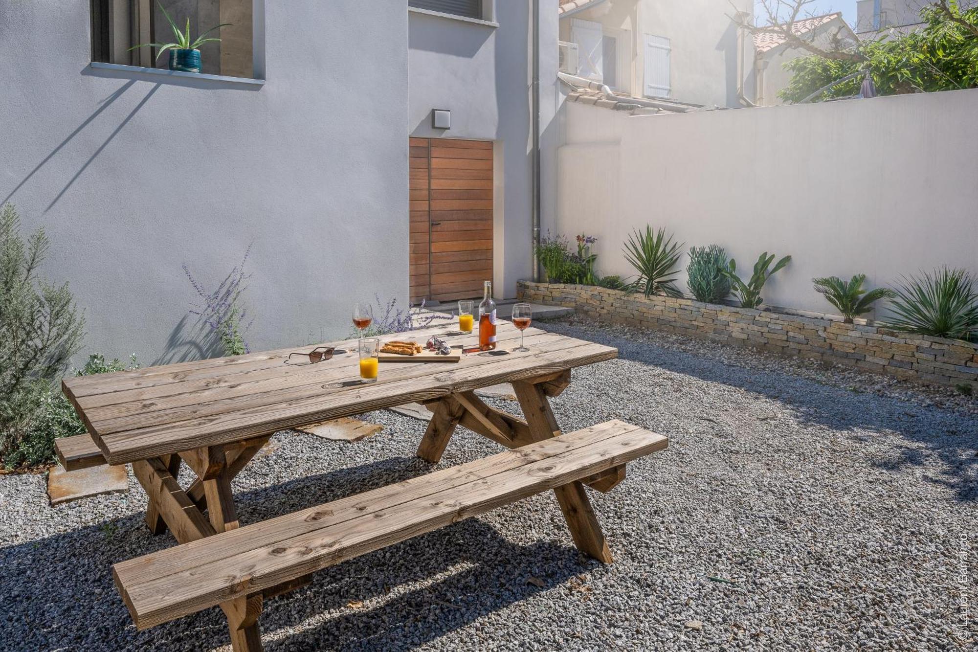 Superbe appt neuf, climatisé 2nd ligne, balcon, jardin, prestations haut de gamme 3 Carnon-Plage Exterior foto